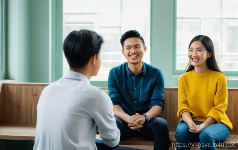불안장애와 공황장애의 차이점 - **Sudden Panic Attack:**
    "A young Vietnamese man, in his early 30s, is captured in a moment of a...